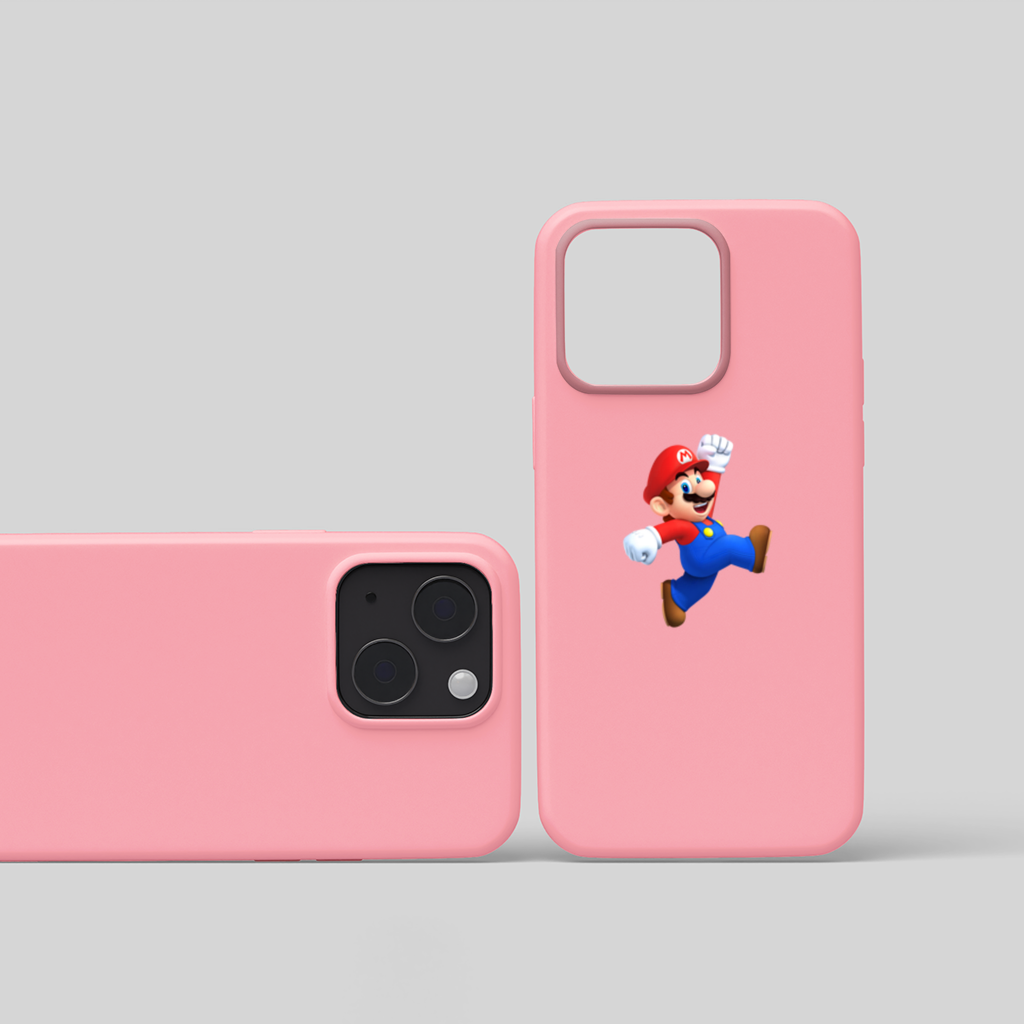 Retro Pixel Hero Design iPhone 15 and Plus Case
