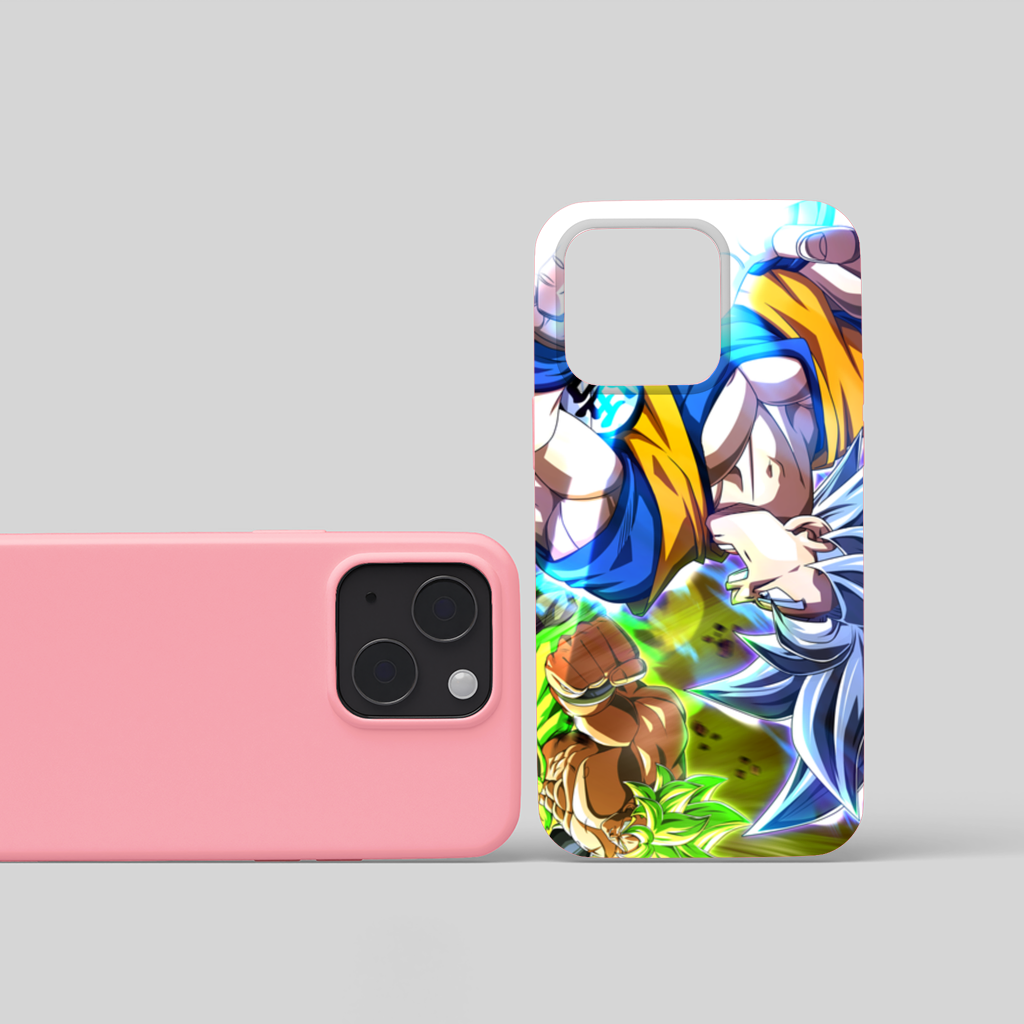 Powerful Warriors Energy Duel iPhone 15 and Plus Case