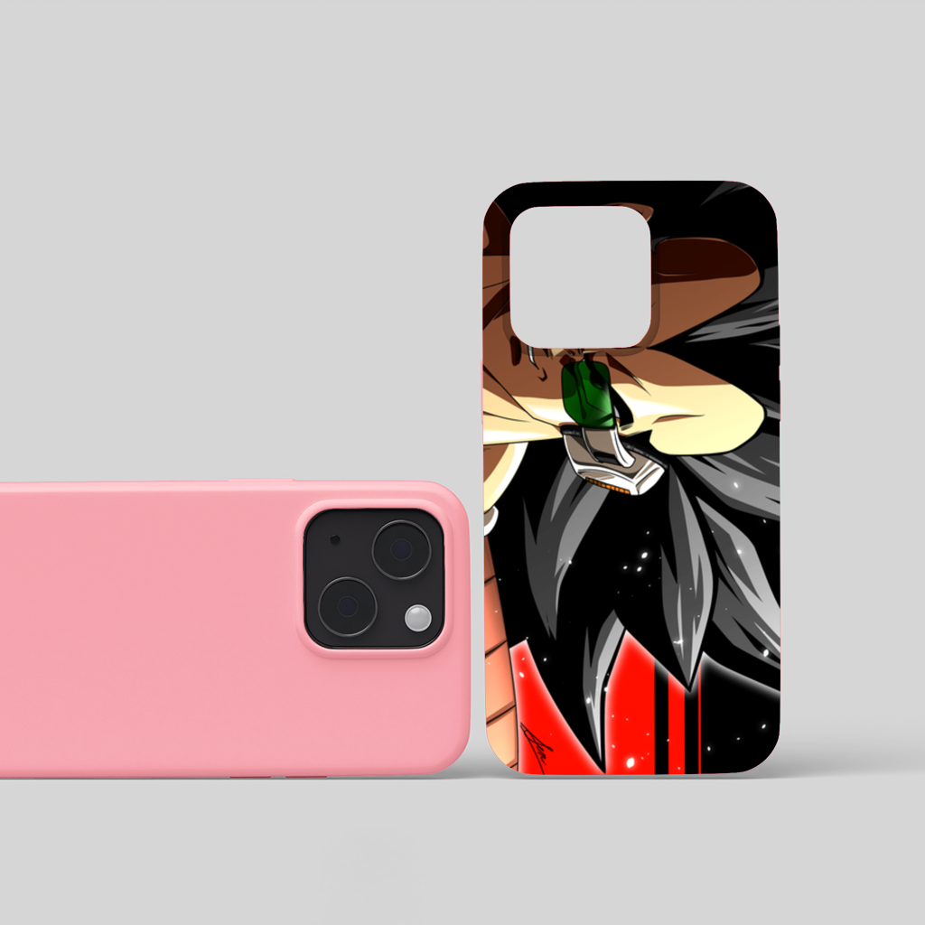 Red Eyed Armored Space Warrior iPhone 15 and Plus Case