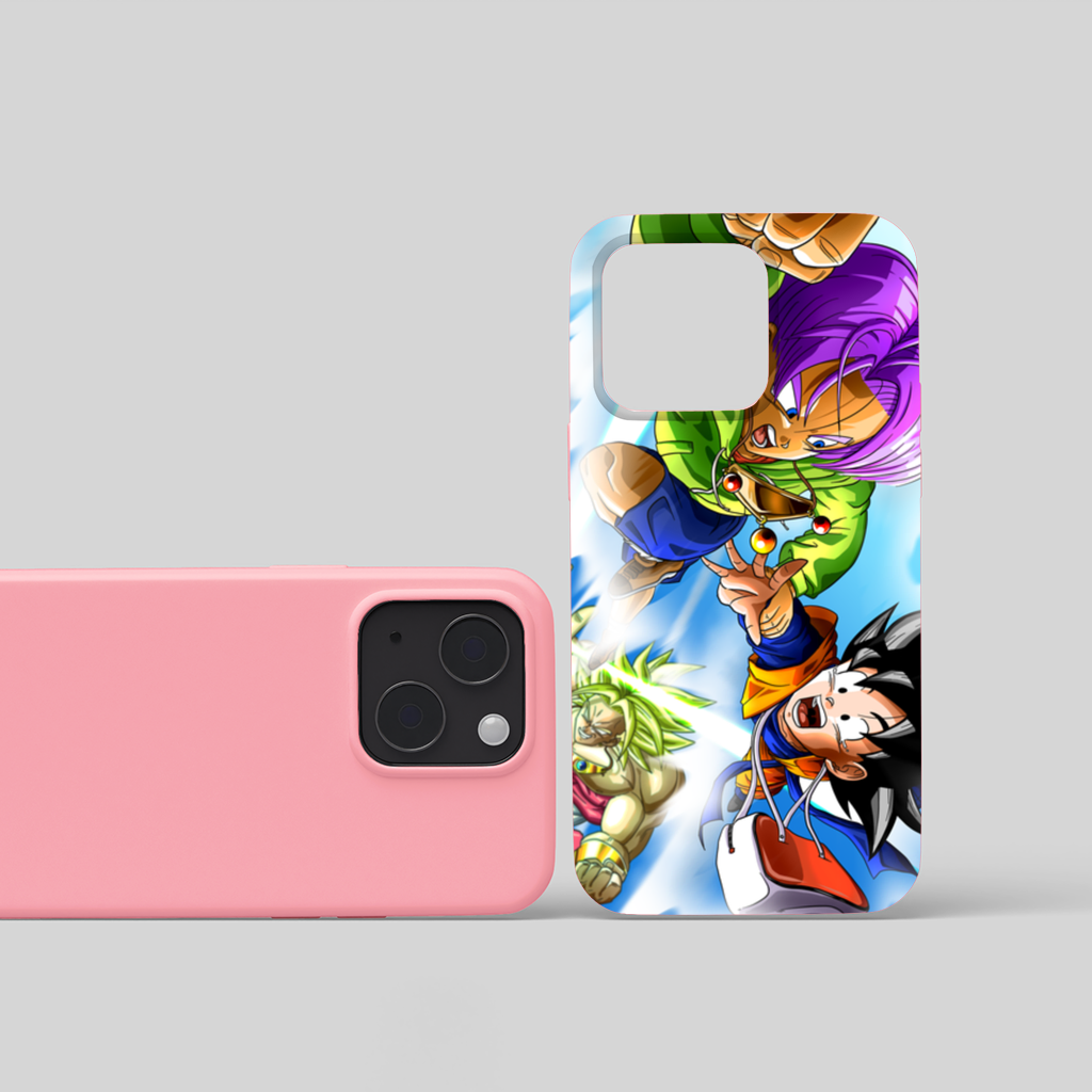 Energy Blast Anime Sky Battle iPhone 15 and Plus Case
