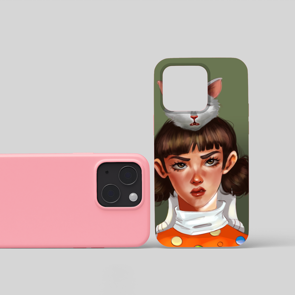 Mood Kedi ve Ben Dokunma Telefonuma! iPhone 15 ve Plus Kılıfı