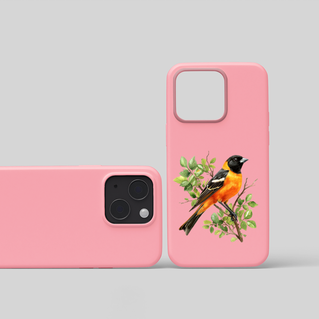 Baltimore Oriole on Branch iPhone 15 Plus Case