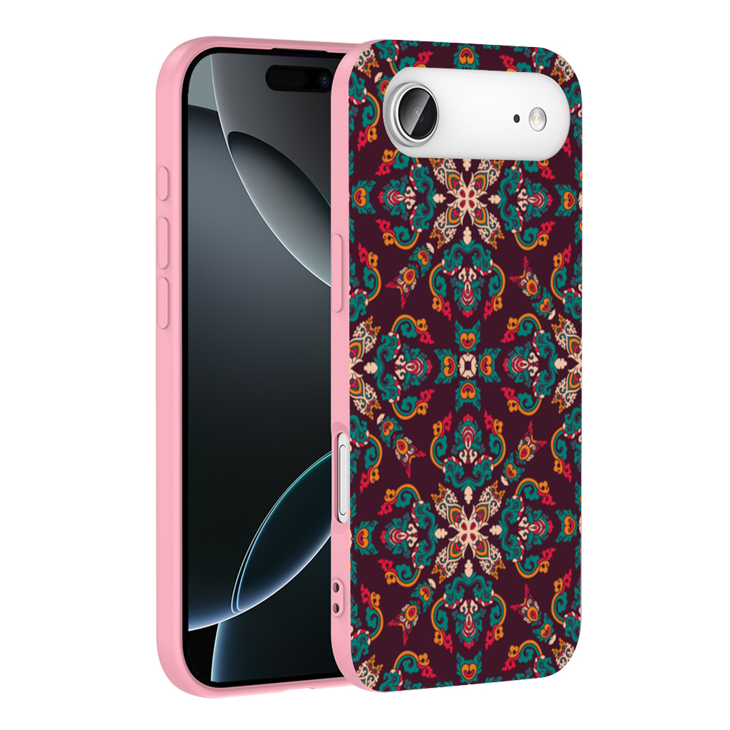 Colorful Ottoman Inspired Mandala Pattern İphone 17 Air Case