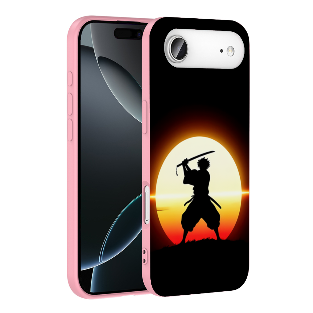 Samurai Silhouette Under the Rising Sun Honor and Strength İphone 17 Air Case
