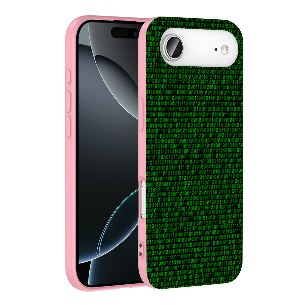 Matrix Style Digital Binary Code Background İphone 17 Air Case