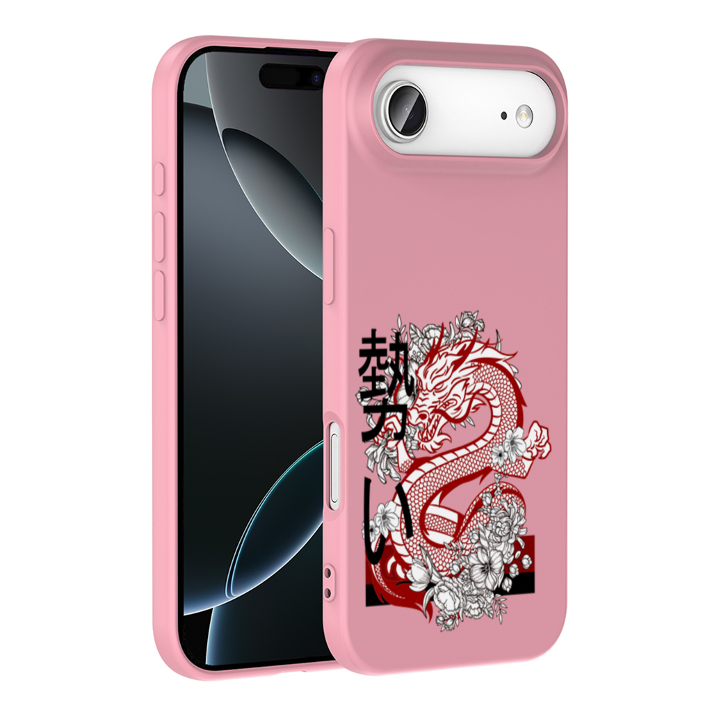Japanese Dragon with Floral Design İphone 17 Air Case