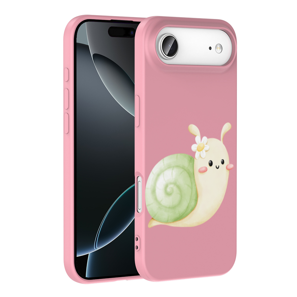 Cute Snail Illustration İphone 17 Air Case