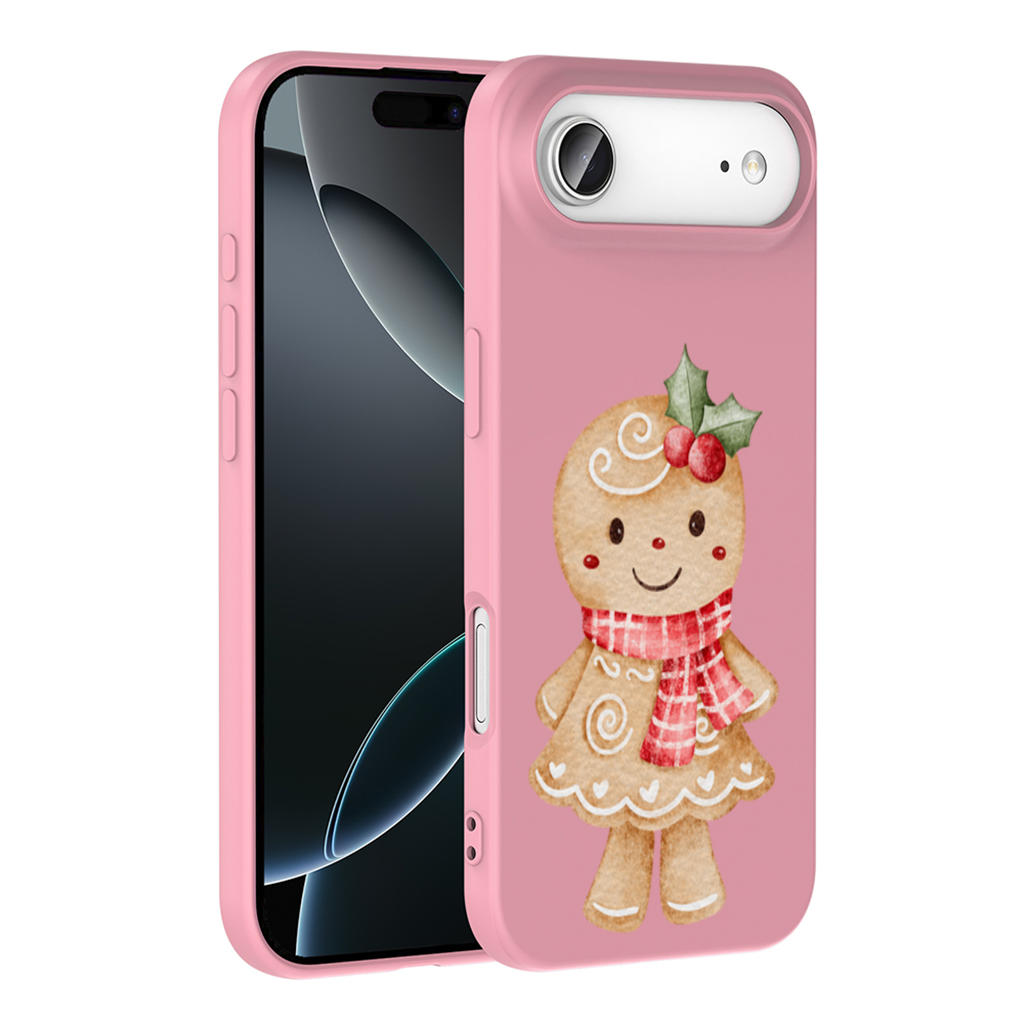 Cute Gingerbread Cookie Character İphone 17 Air Case
