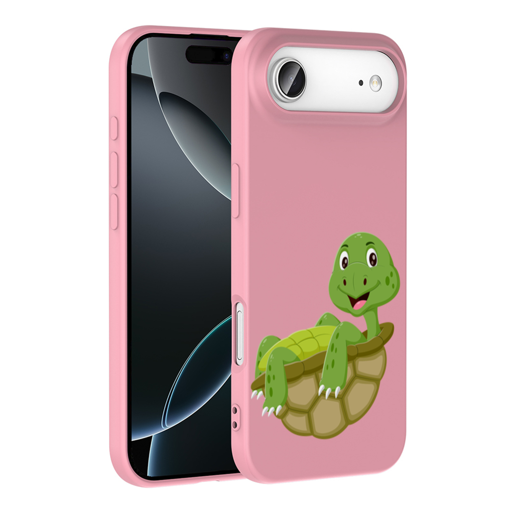 Happy Smiling Green Turtle in Shell İphone 17 Air Case
