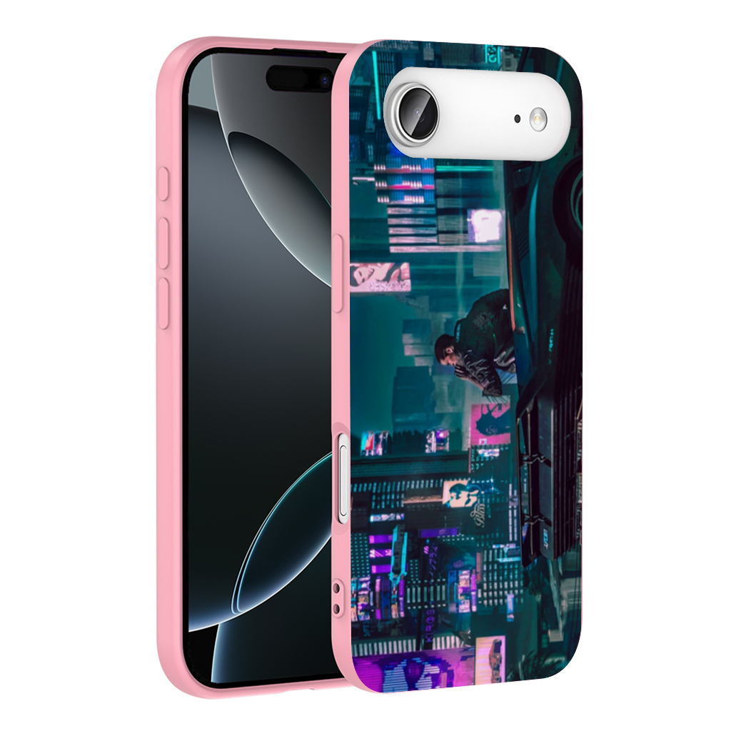 Cyberpunk Themed Customizable Gaming Design Product İphone 17 Air Case