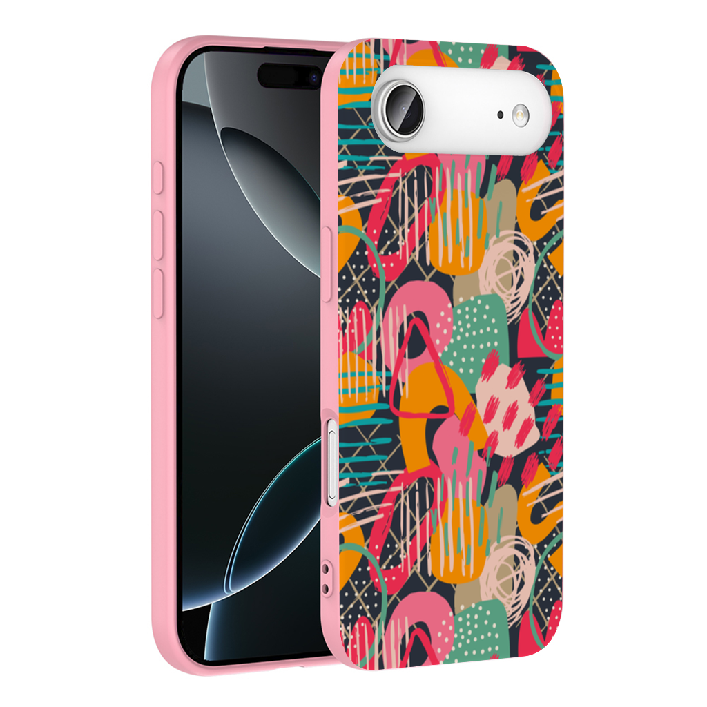 Abstract Geometric Doodle İphone 17 Air Case