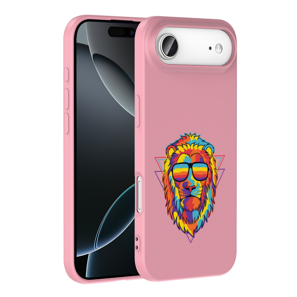 Colorful Retro Sunglasses Lion İphone 17 Air Case