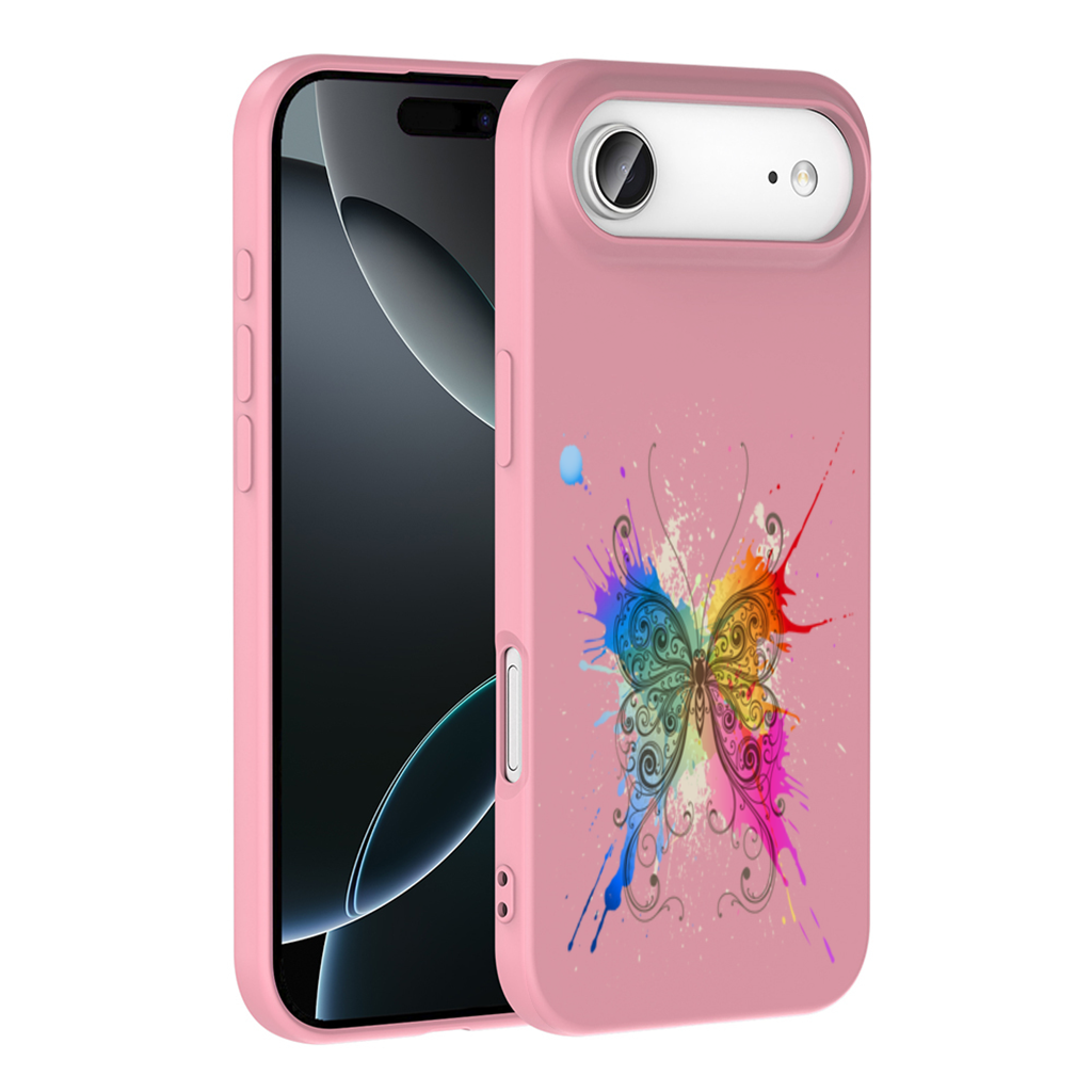 Colorful Watercolor Butterfly İphone 17 Air Case