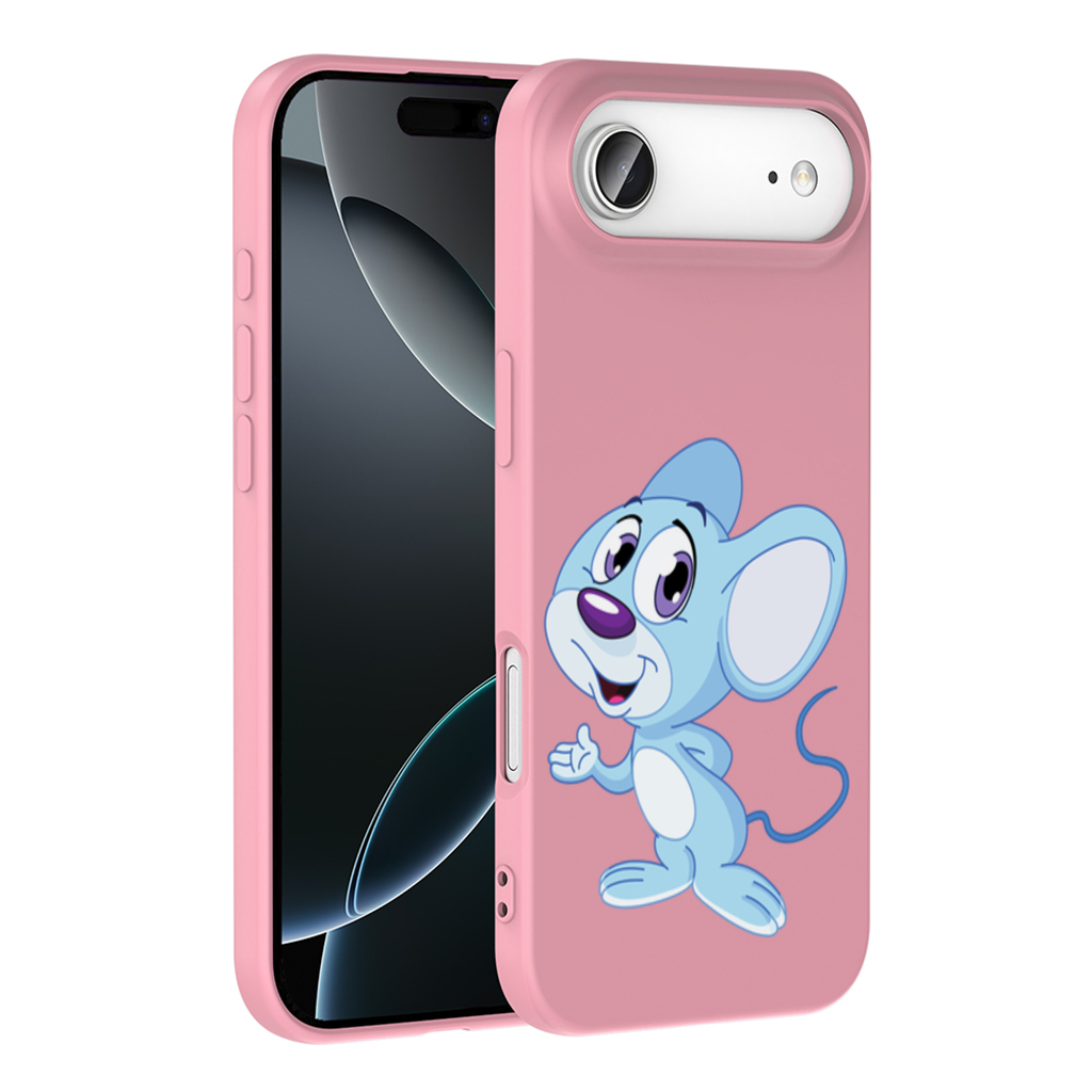 Cute Blue Mouse İphone 17 Air Case