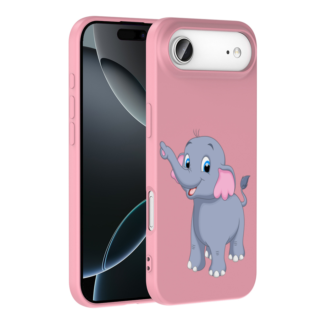 Cute Blue Elephant İphone 17 Air Case