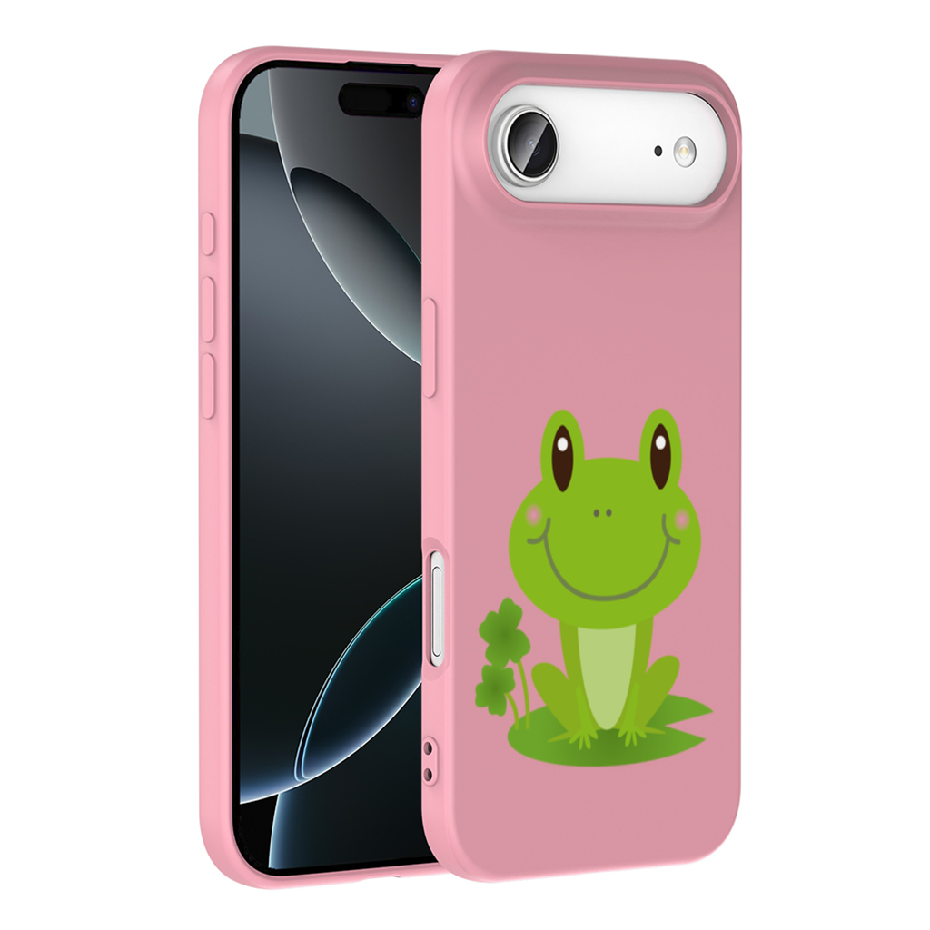Cute Green Frog İphone 17 Air Case