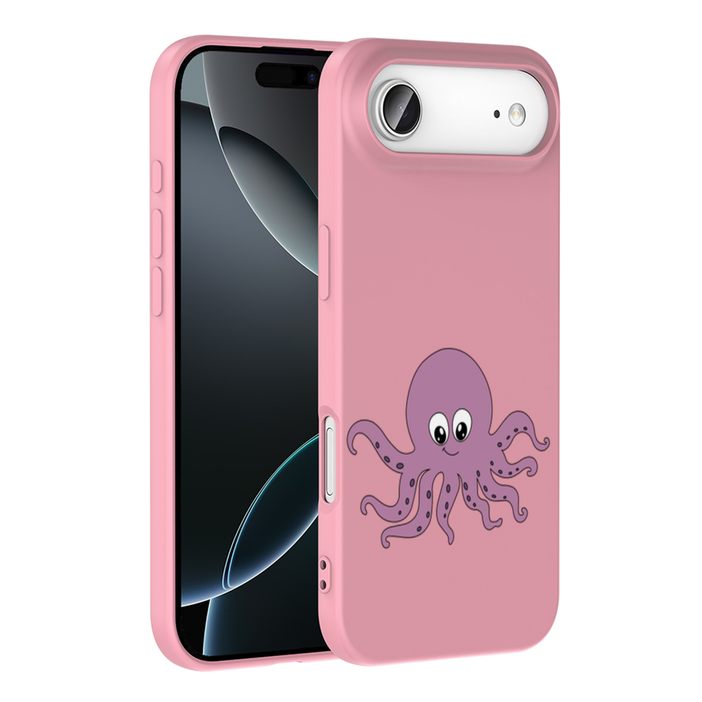Cute Purple Octopus İphone 17 Air Case