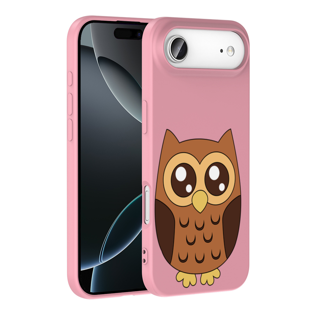 Cute Brown Owl İphone 17 Air Case