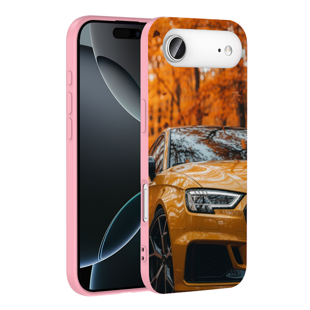 Yellow Sports Car Autumn İphone 17 Air Case