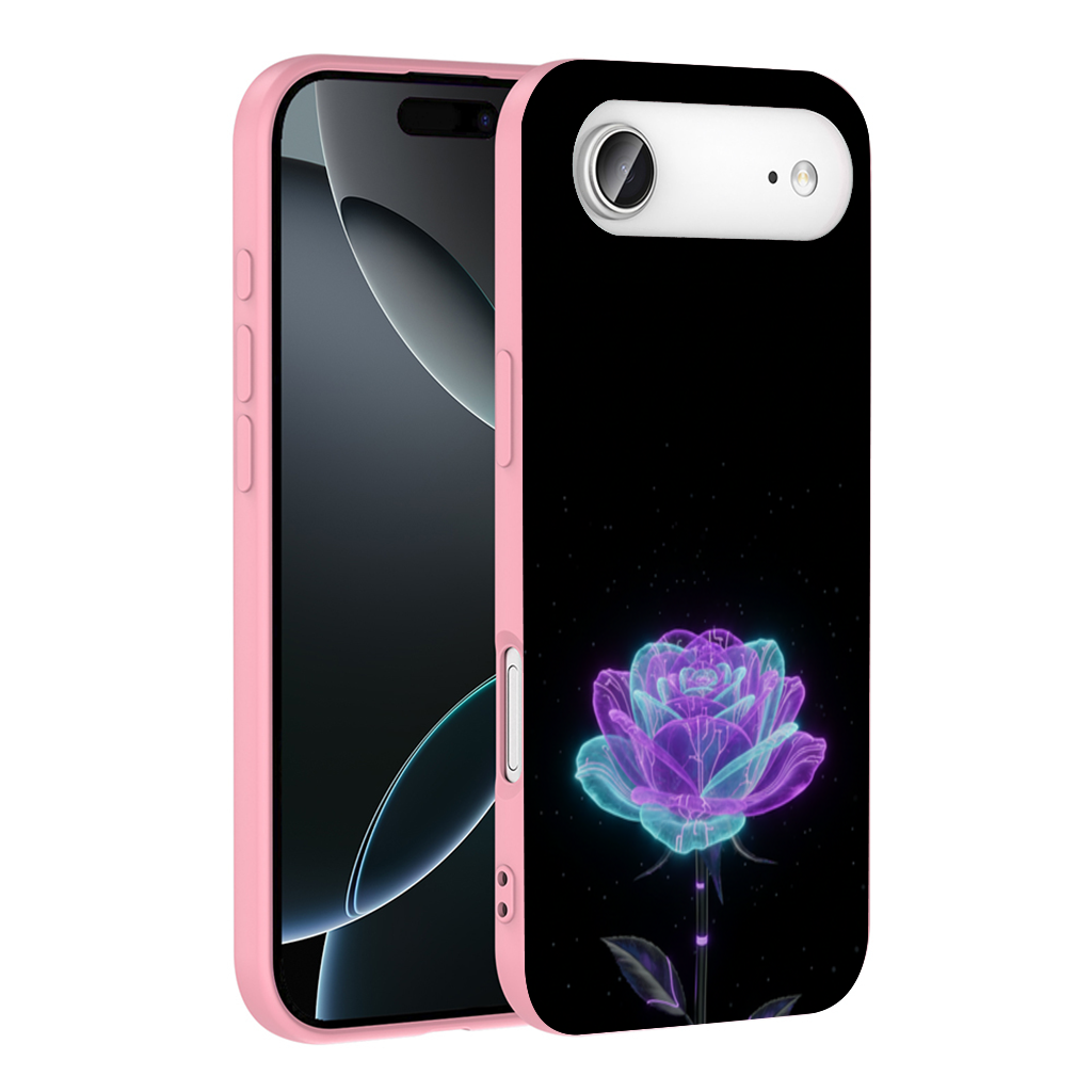 Bioluminescent Cyberpunk Rose İphone 17 Air Case