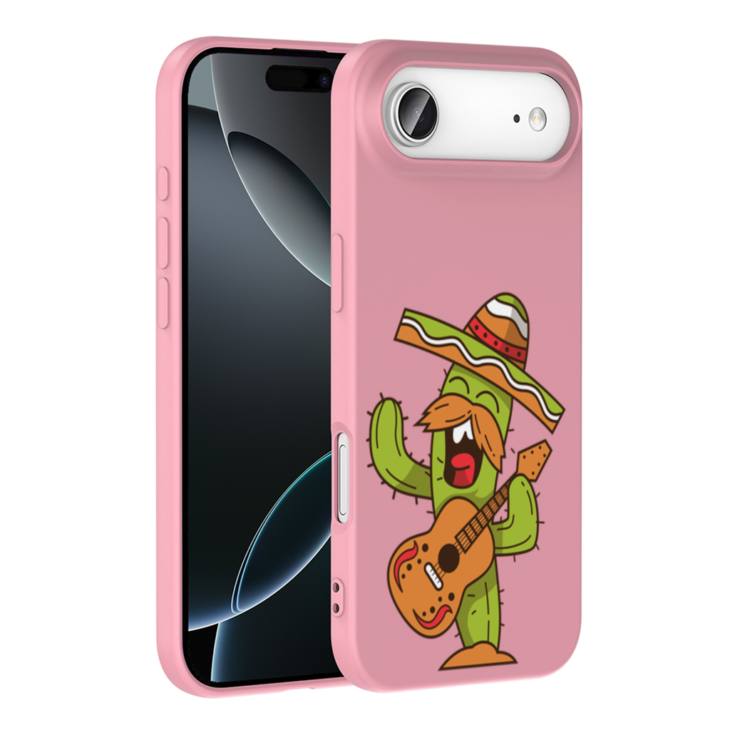Mariachi Cactus Playing Guitar İphone 17 Air Case