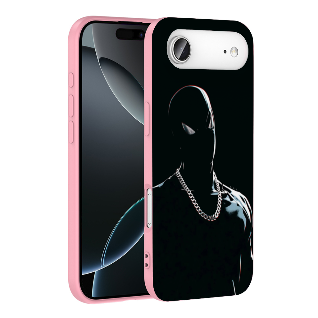 Masked Hero Silver Chain İphone 17 Air Case