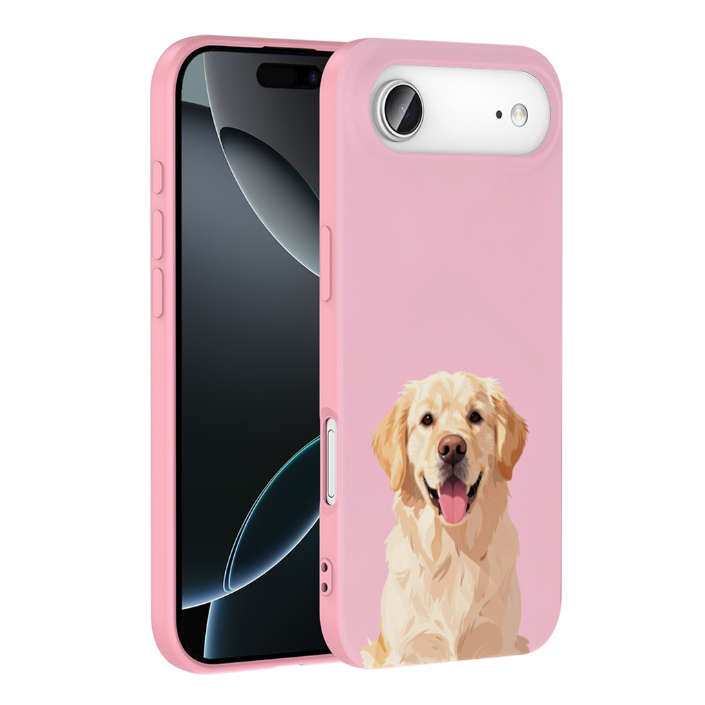 Smiling Golden Retriever Dog İphone 17 Air Case