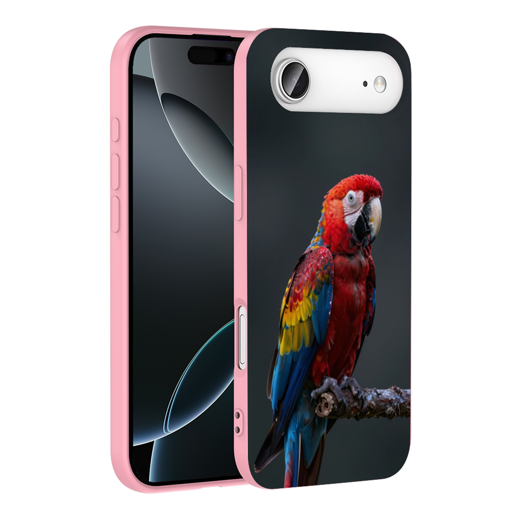 Scarlet Macaw Tropical Parrot İphone 17 Air Case