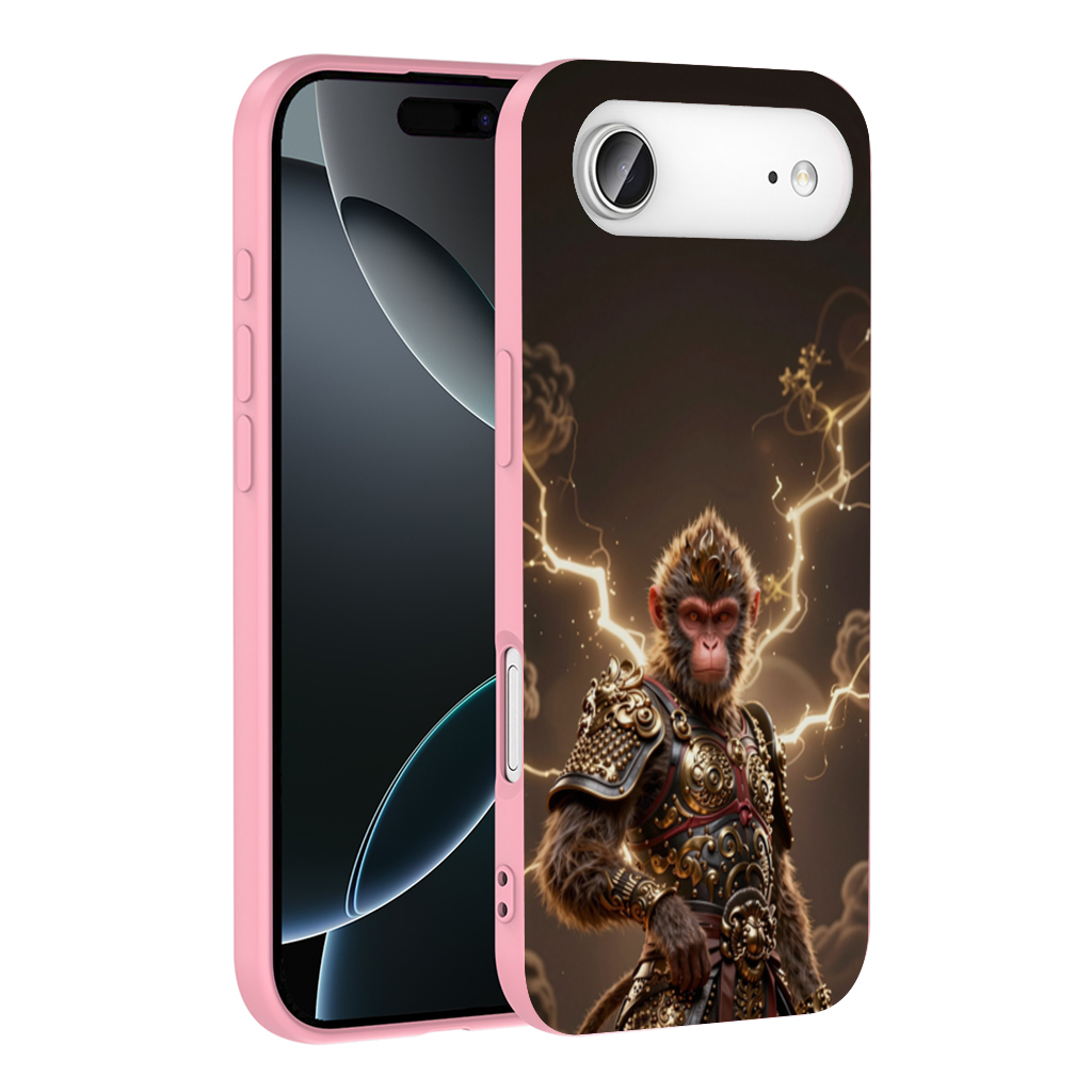 Golden Armored Monkey Warrior İphone 17 Air Case