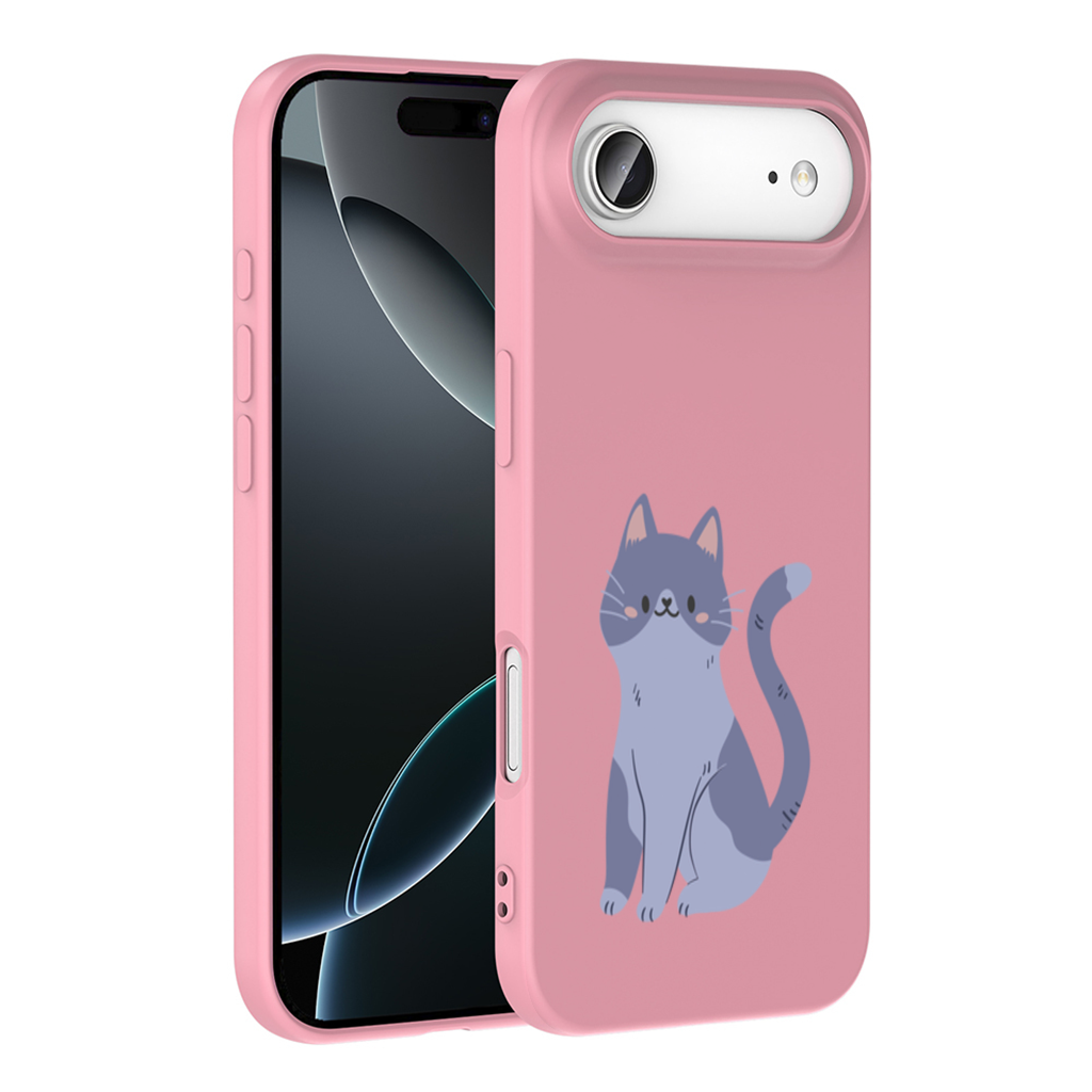 Gri kedi İphone 17 Air Case