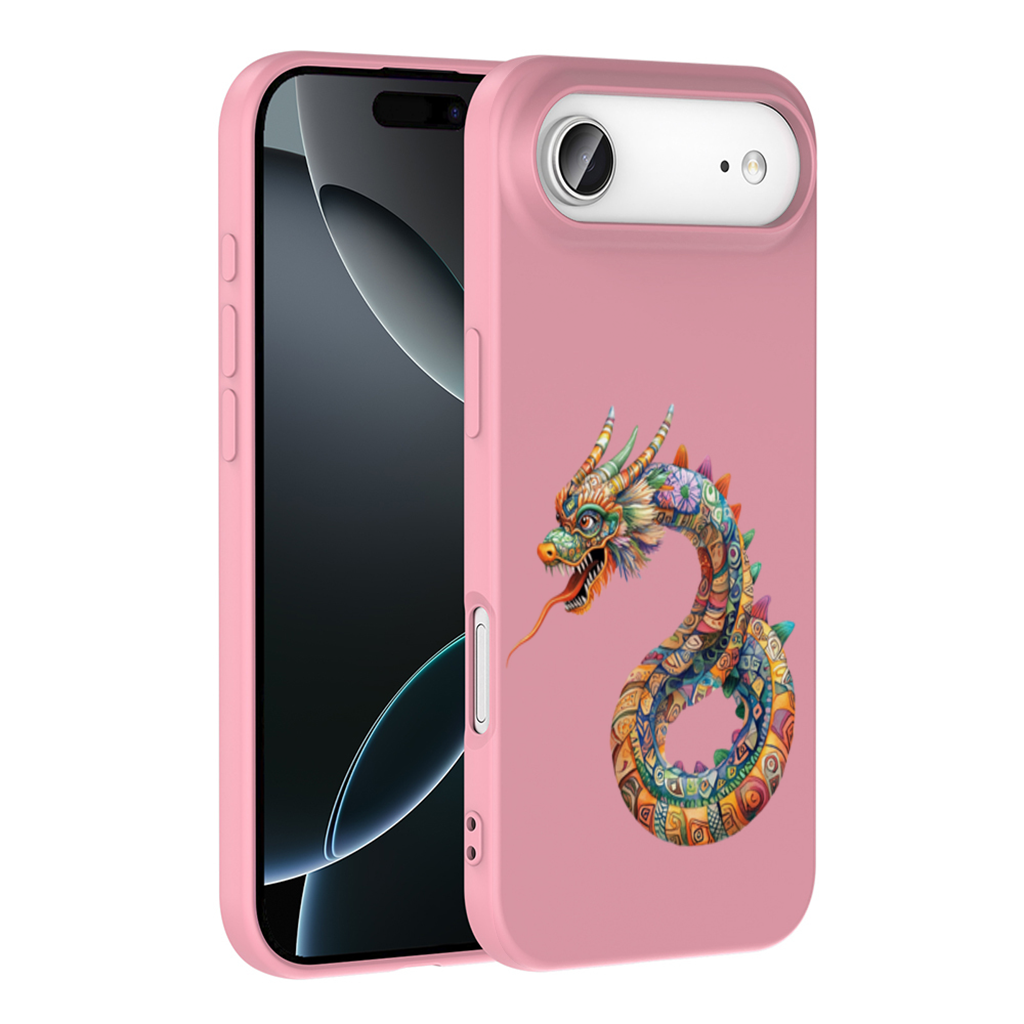Colorful Mosaic Chinese Dragon İphone 17 Air Case