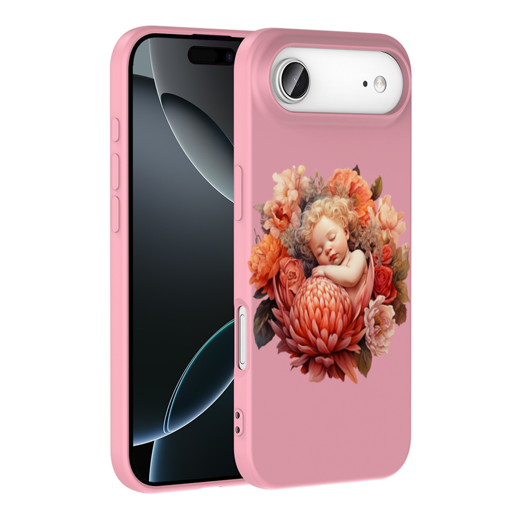 Ethereal Cottagecore Sleeping Baby İphone 17 Air Case