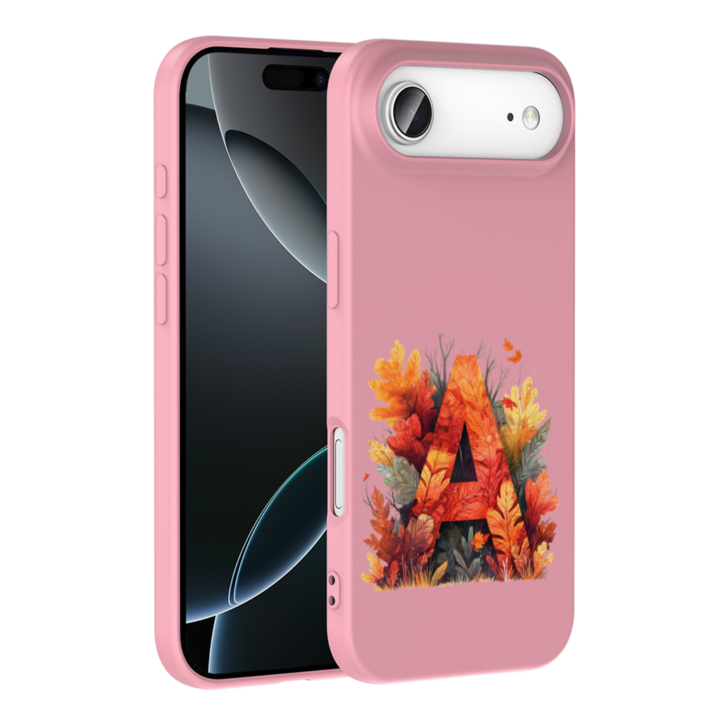 Autumn Leaf Letter A Monogram İphone 17 Air Case