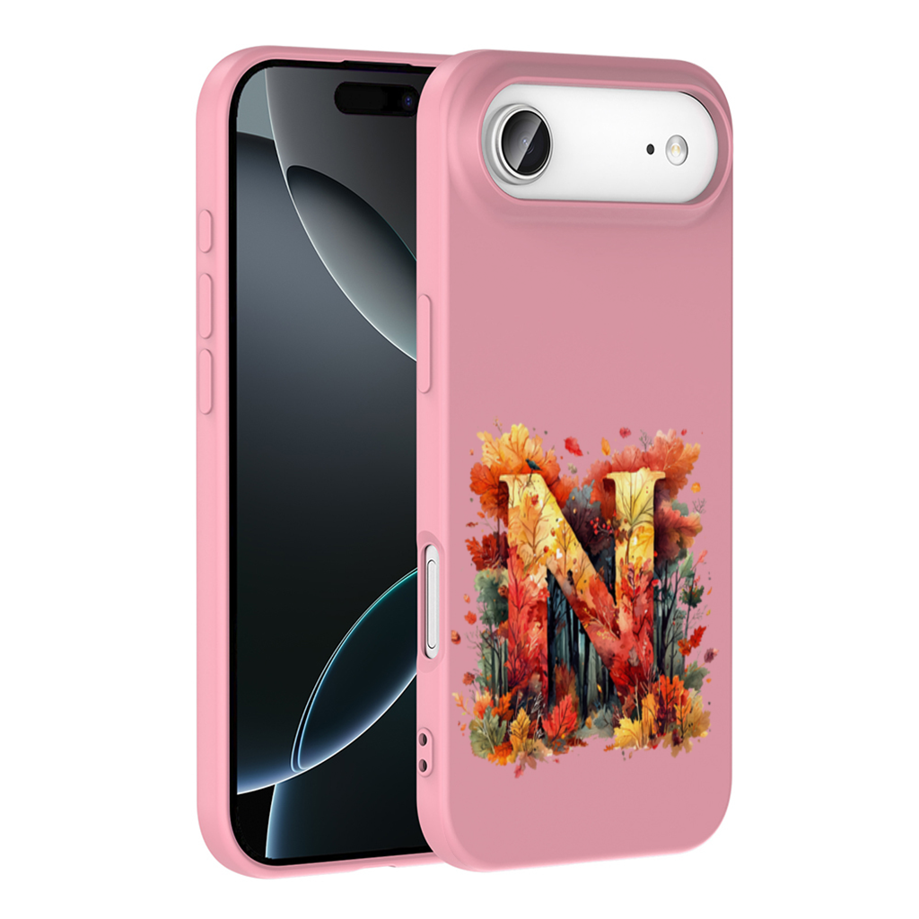 Autumn Leaf Monogram N İphone 17 Air Case