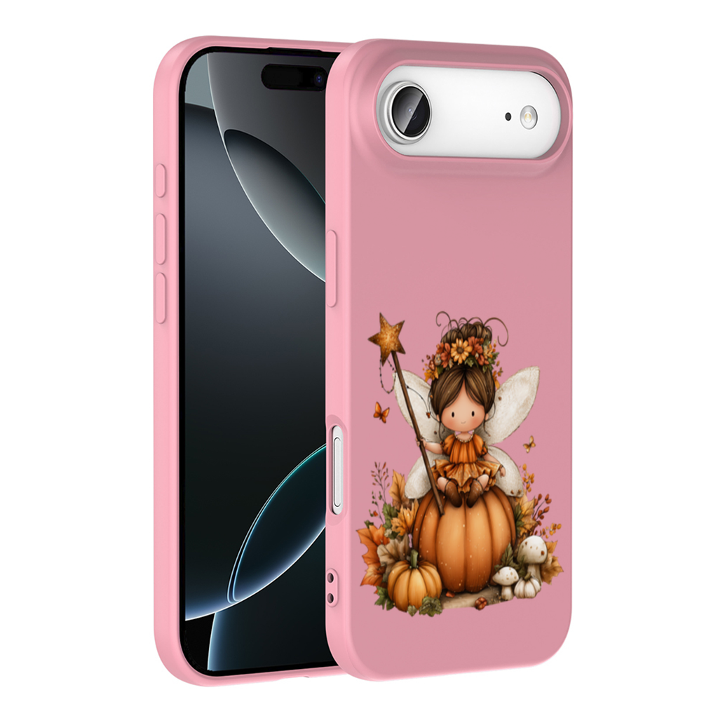 Whimsical Autumn Pumpkin Fairy İphone 17 Air Case