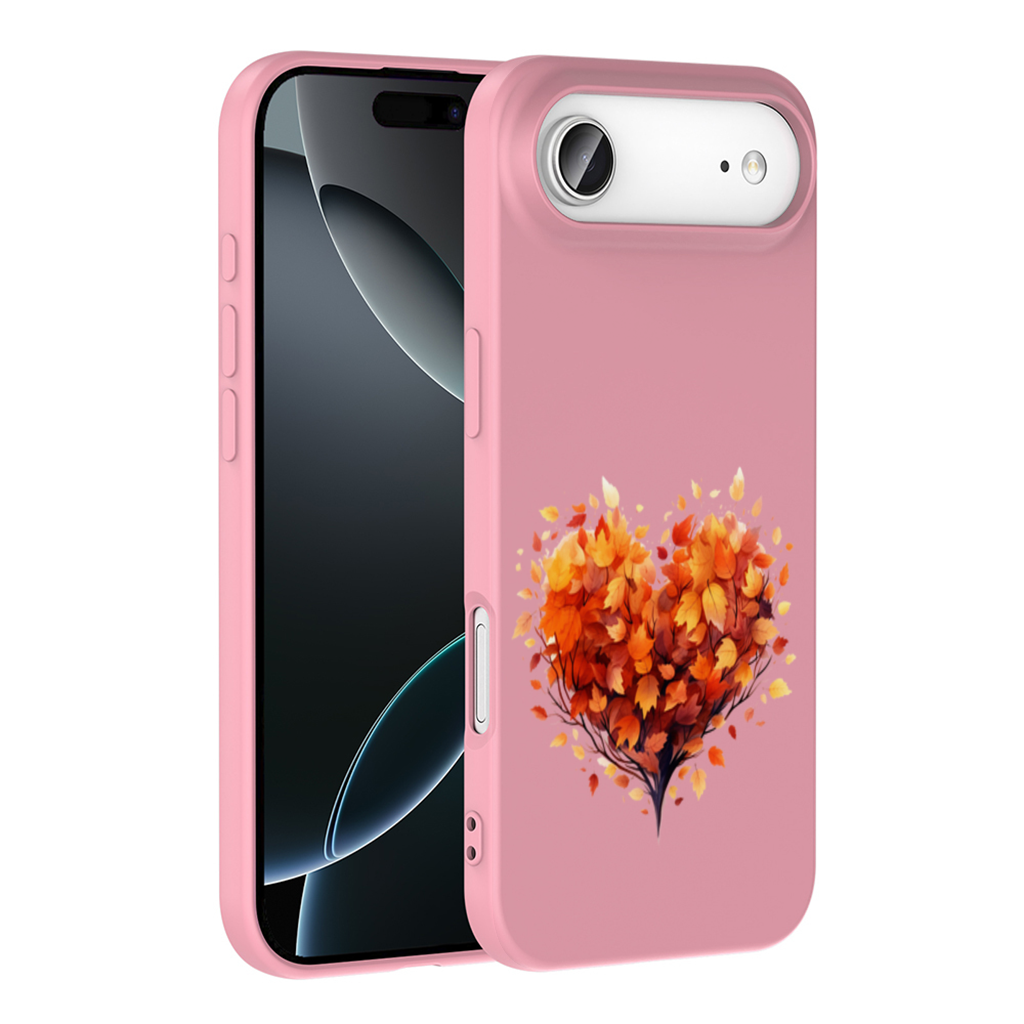 Autumn Leaf Heart İphone 17 Air Case