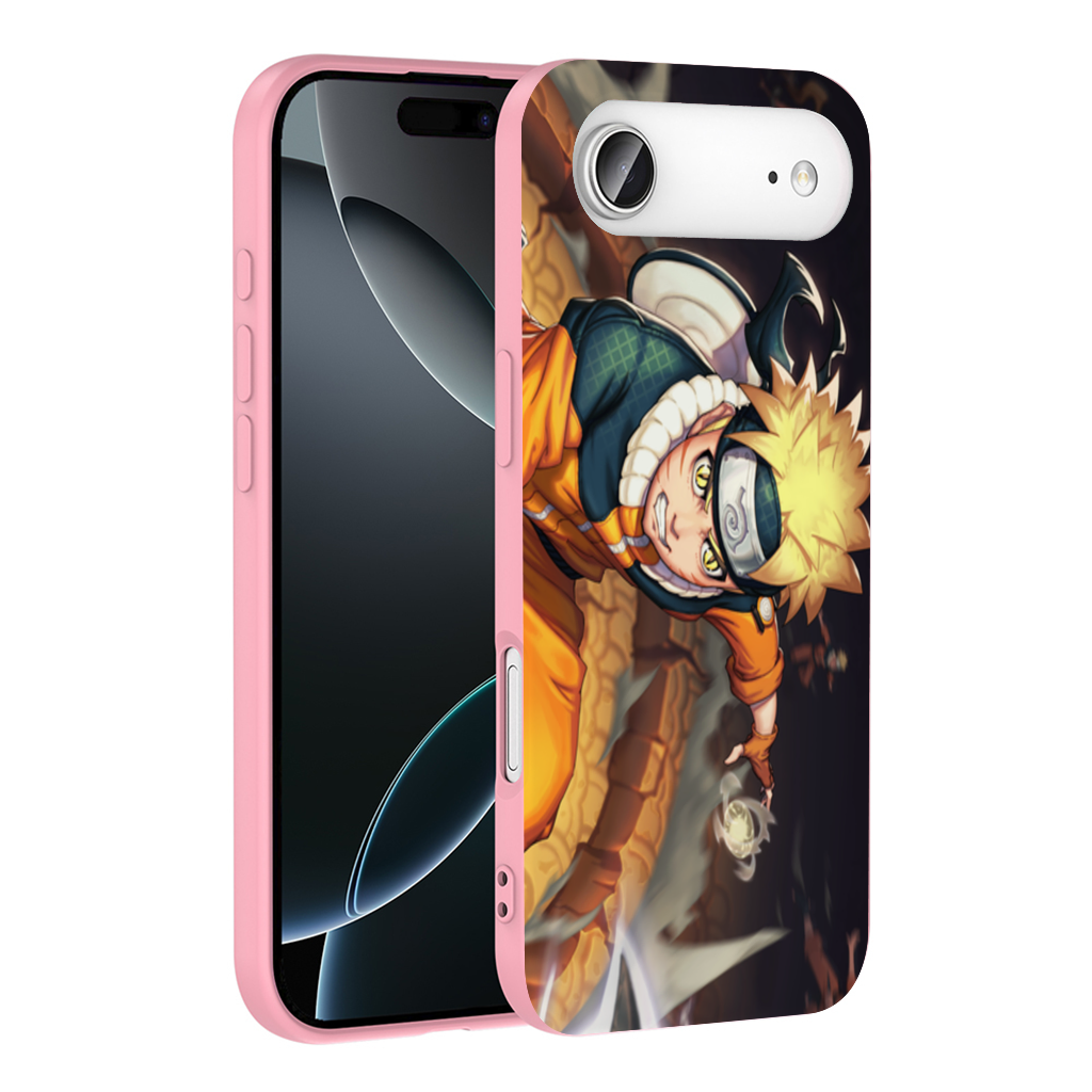 Golden Energy Fighter in Orange Jumpsuit İphone 17 Air Case