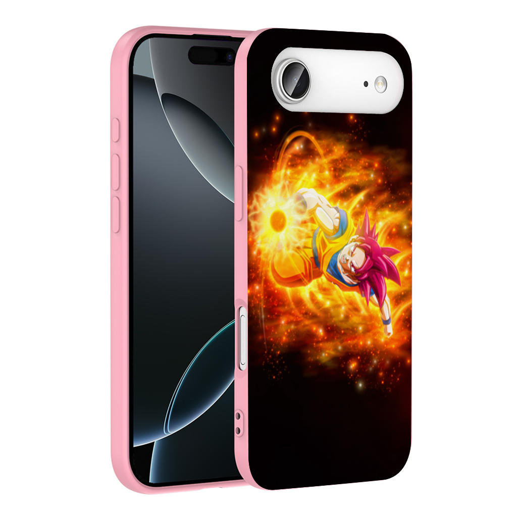 Fiery Pink Hair Warrior İphone 17 Air Case