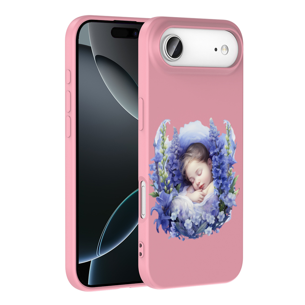 Sleeping Baby Blue Larkspur İphone 17 Air Case