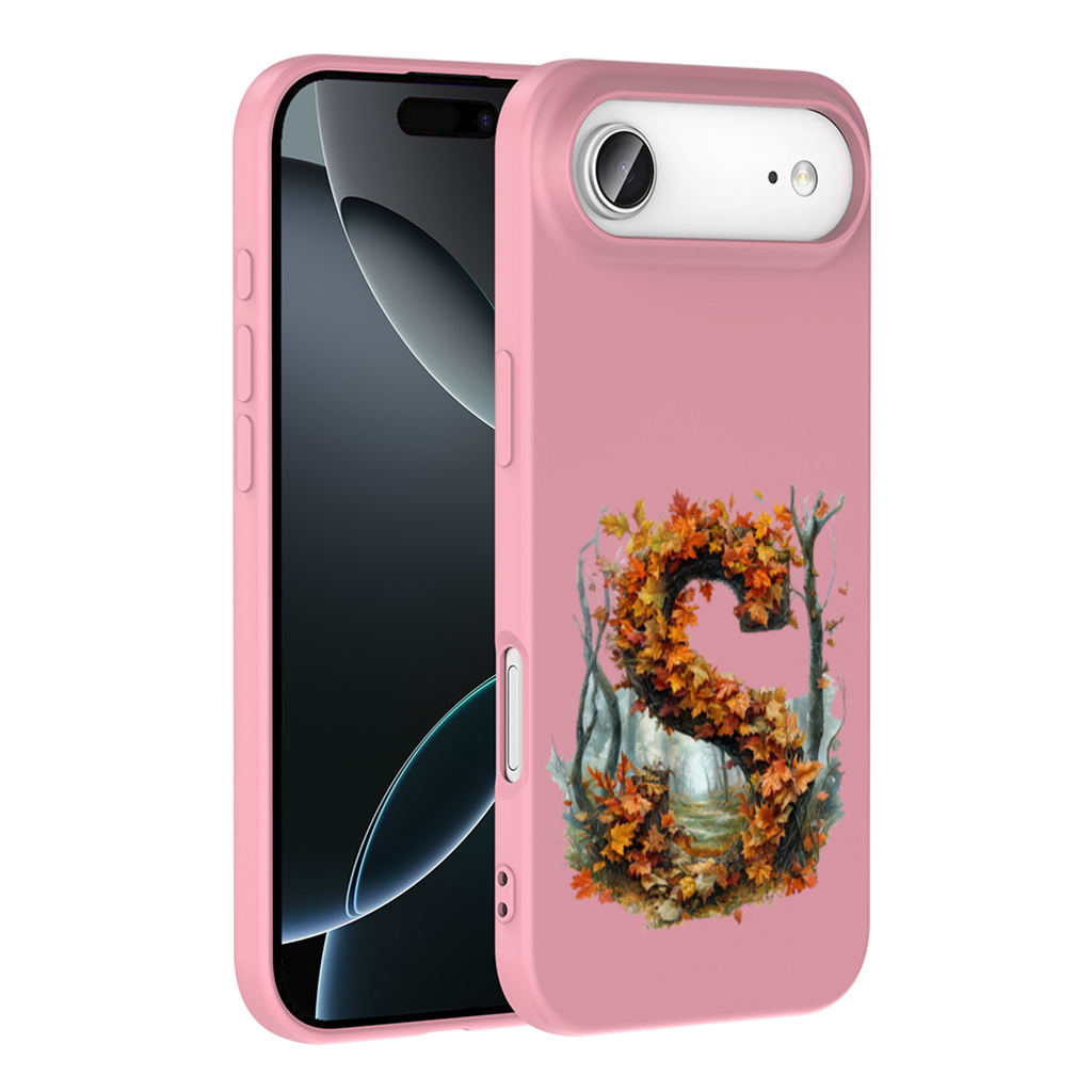 Autumn Maple Leaf Letter S İphone 17 Air Case