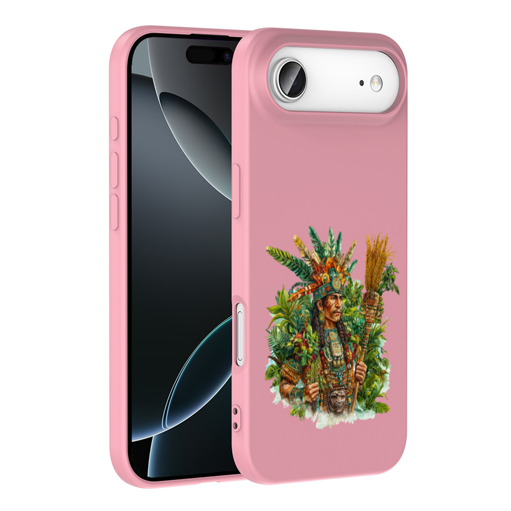 Maya Mısır Rahibi ve Tüylü Başlık iPhone 17 Air Kılıfı