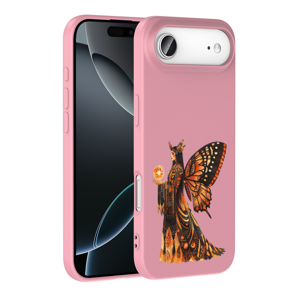 Monarch Kelebek Kanatlı Tanrıça iPhone 17 Air Kılıfı