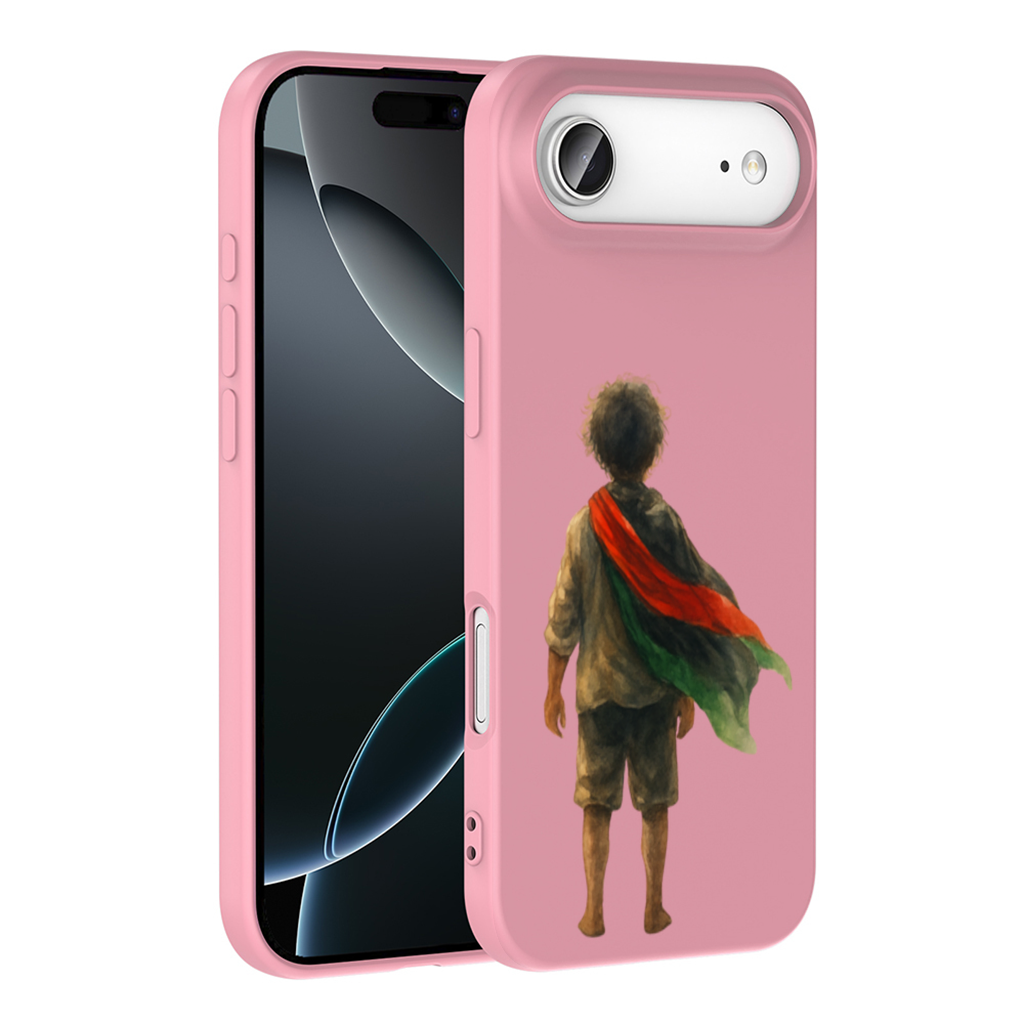 Dünyaya Arkasını Dönmüş Filistinli Çocuk iPhone 17 Air Kılıfı