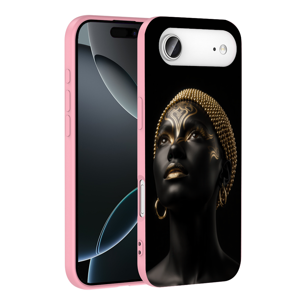 Gold Afrofuturistic Black Woman 