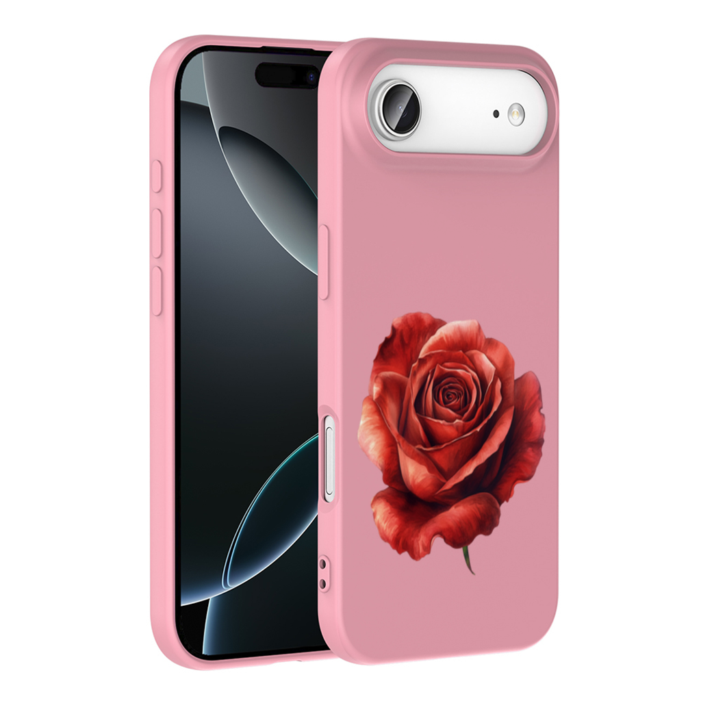 Crimson Red Rose İphone 17 Air Case