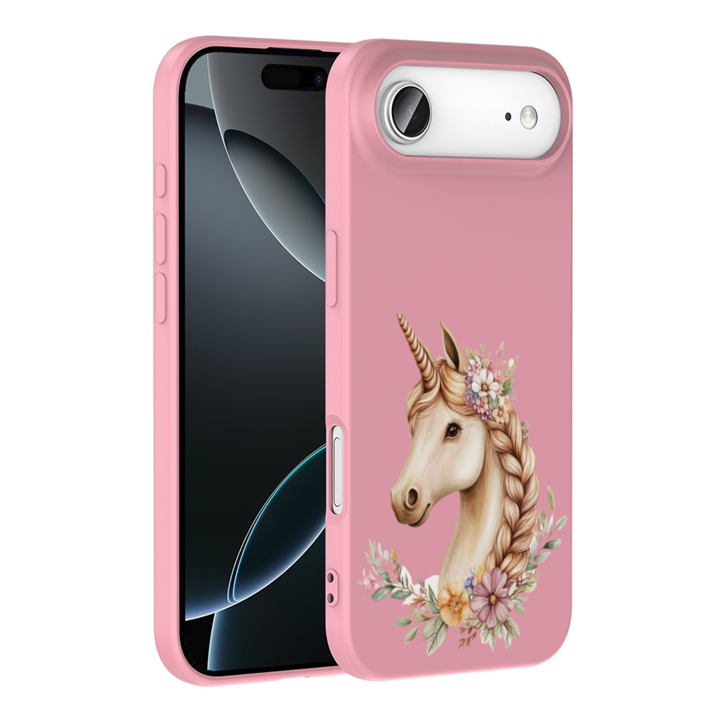 Cottagecore Floral Unicorn İphone 17 Air Case