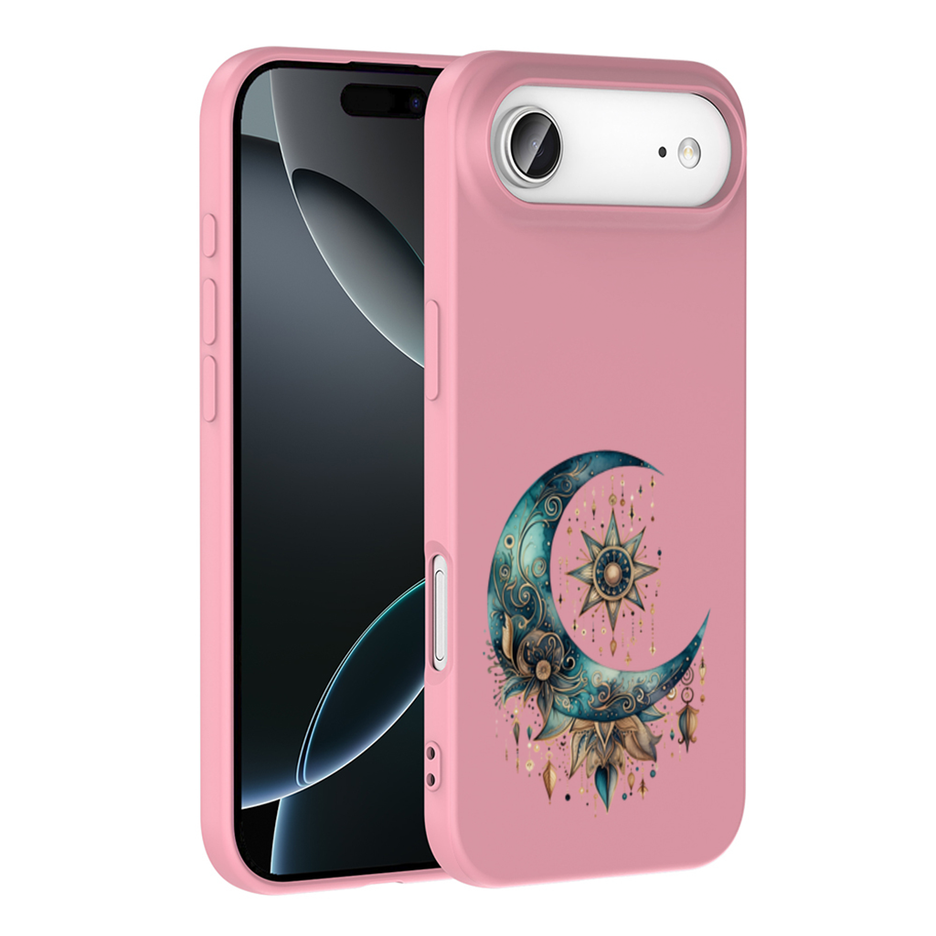 Boho Celestial Sun and Moon İphone 17 Air Case