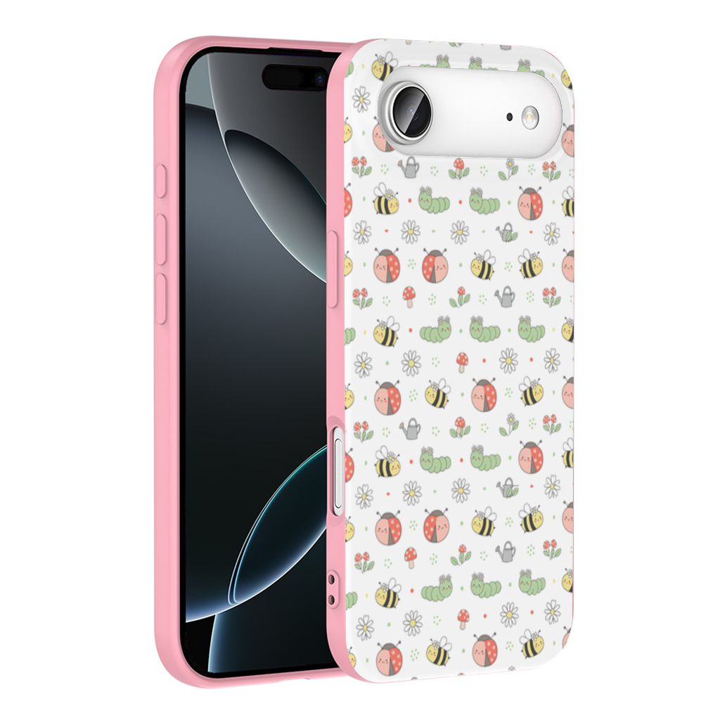 Cute Garden Bugs Pattern İphone 17 Air Case