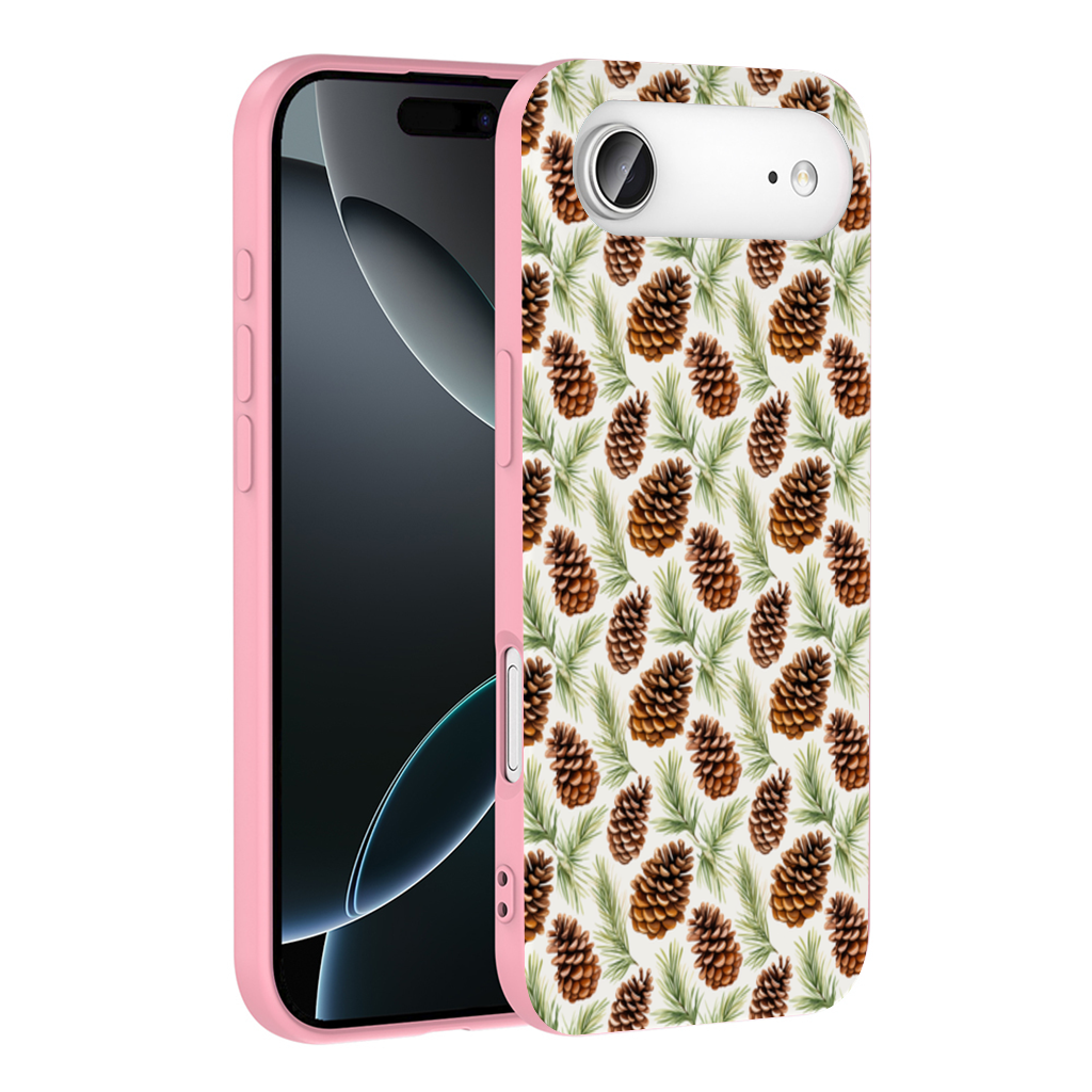 Pinecone Pattern Nature Background İphone 17 Air Case