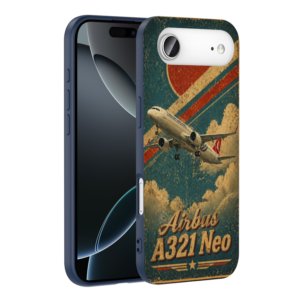 Airbus A321 Neo Turkish Airlines Retro İphone 17 Air Case